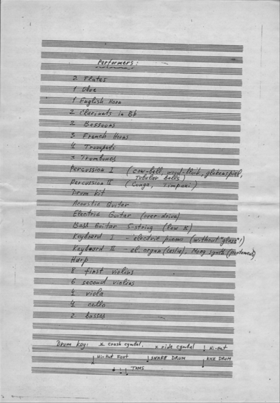 Eternal Wanderer Full Orchestra scores gallery preview page 2