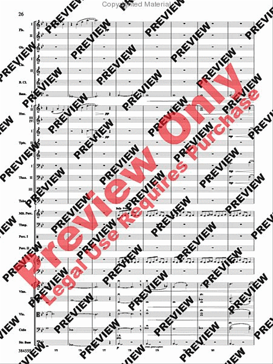 Harry Potter and the Deathly Hallows, Part 2, Suite from Full Orchestra scores gallery preview page 27