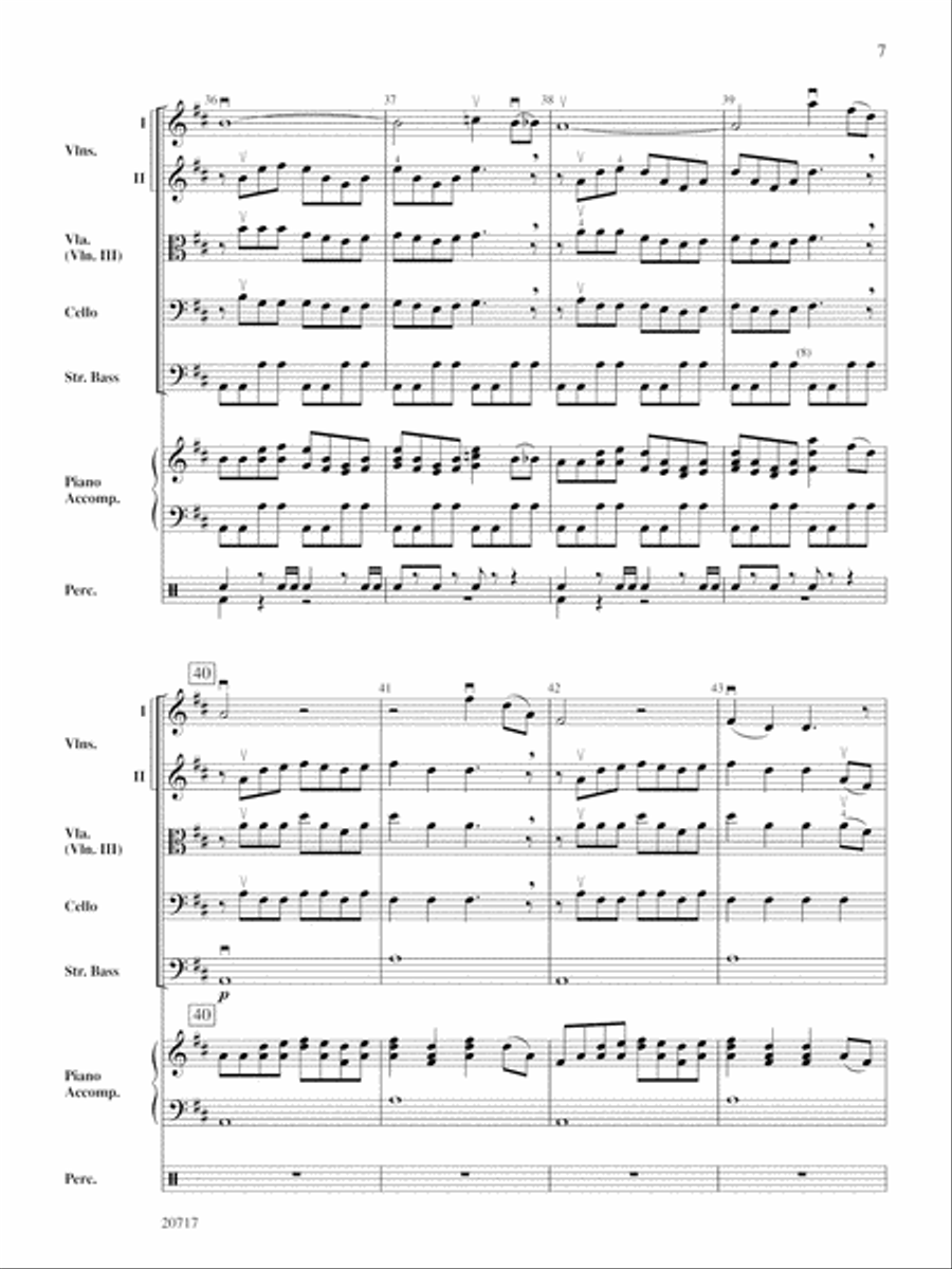 1812 Overture: Score String Orchestra scores gallery preview page 6