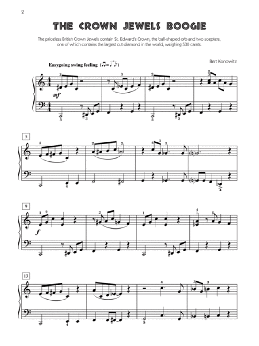 Jazz Gems, Book 1 Piano Solo scores gallery preview page 2
