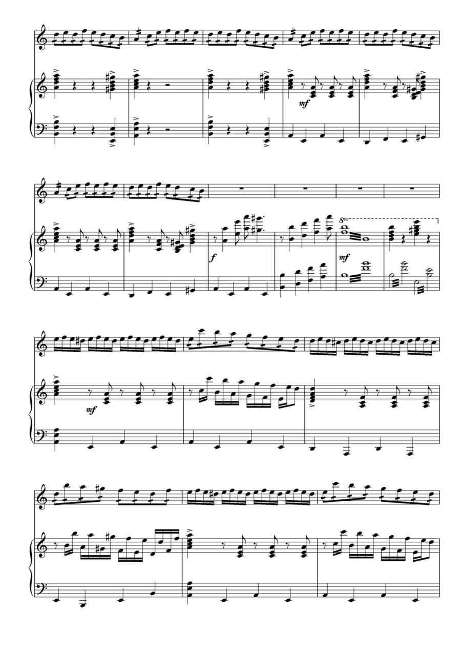 Bijan Mortazavi - Toofan Violin Solo scores gallery preview page 4