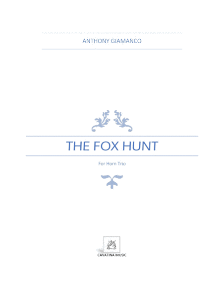 The Fox Hunt (horn trio) image number null