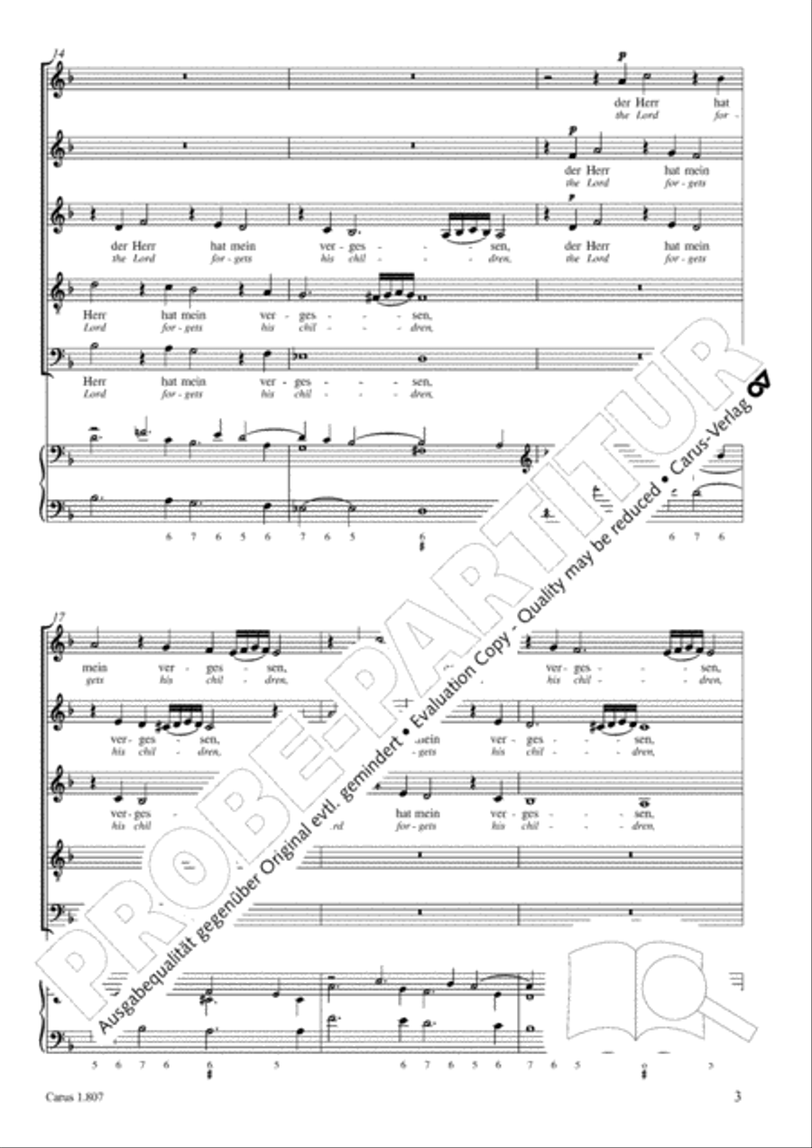 Zion said (Zion spricht) Zion said (Zion spricht) SSATB scores gallery preview page 4