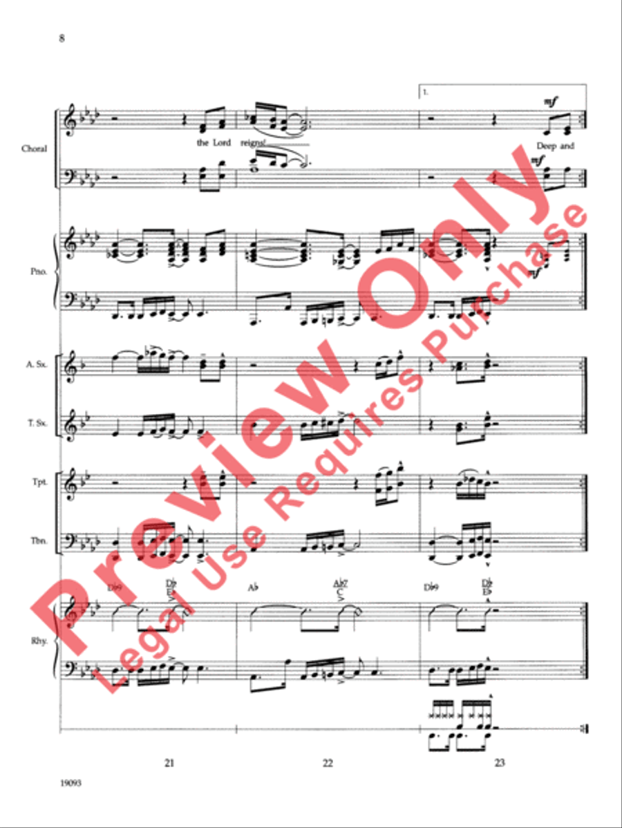 Say It Loud Choir scores gallery preview page 11