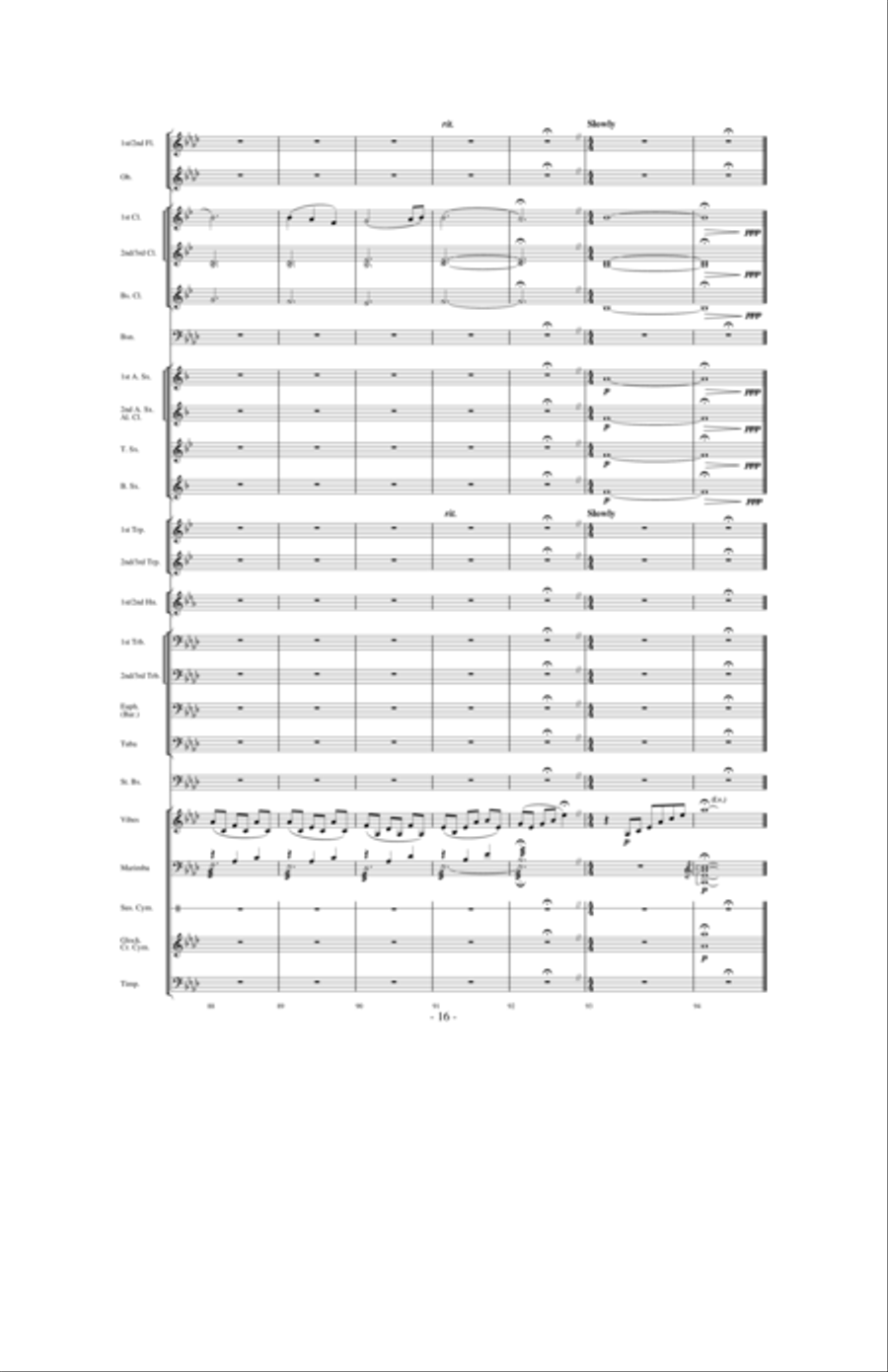 Heaven's Light Concert Band scores gallery preview page 15