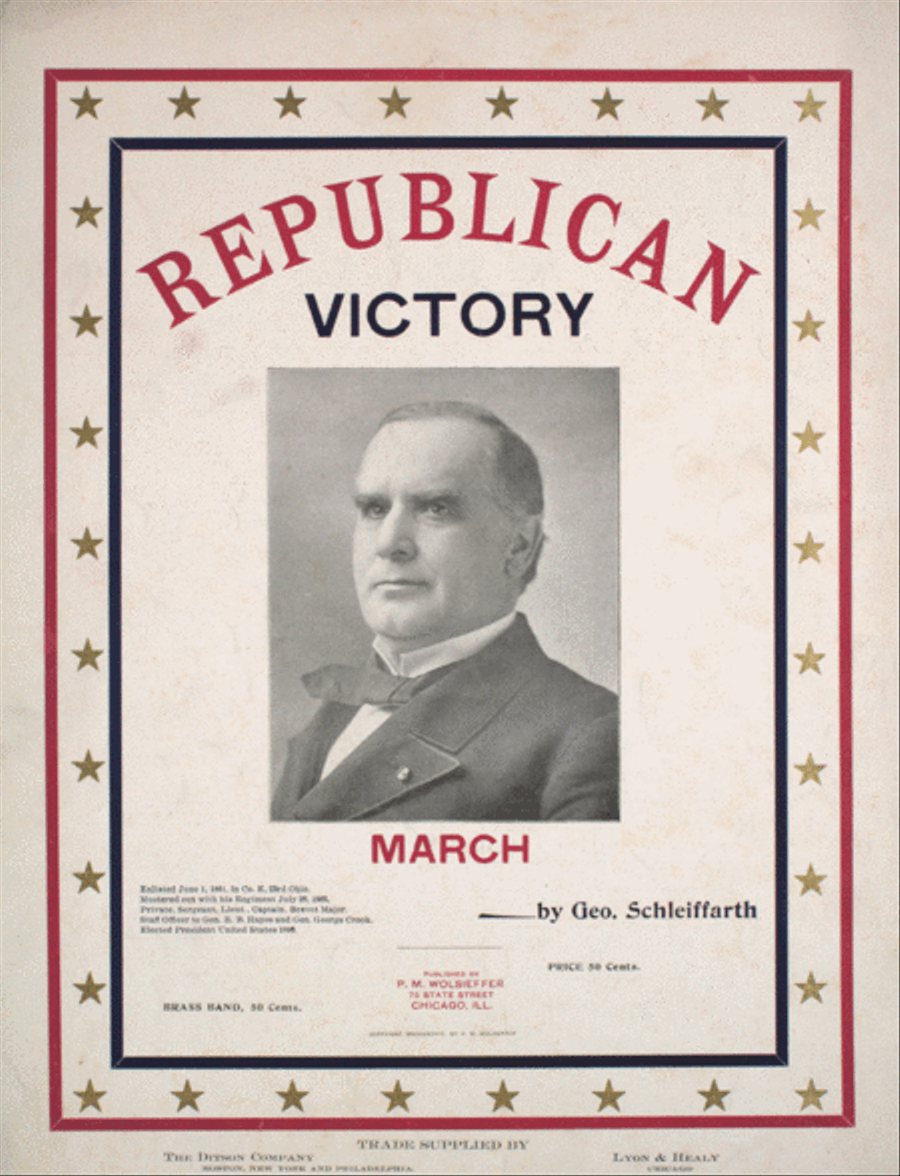 Republican Victory March Piano Solo scores gallery preview page 1