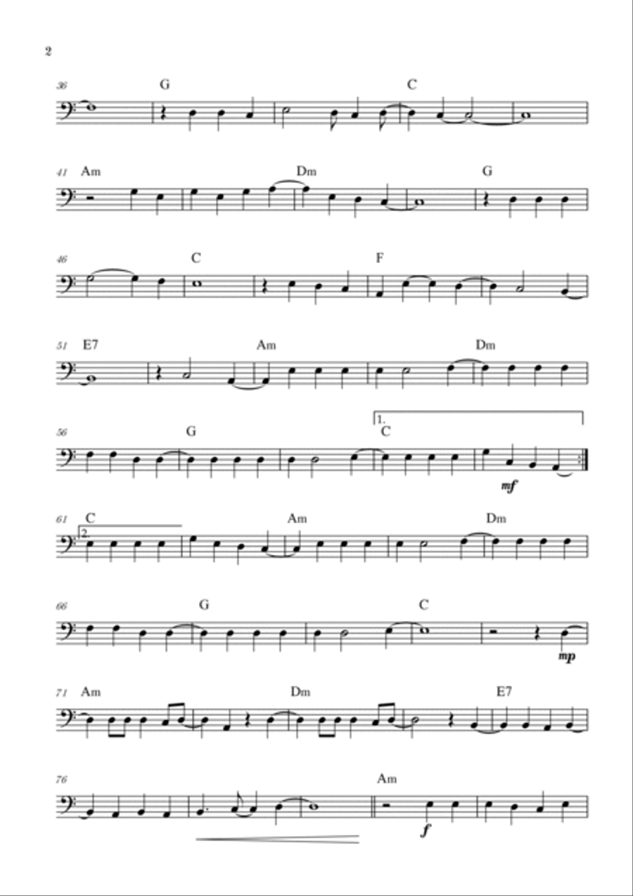Flowers Tuba scores gallery preview page 2