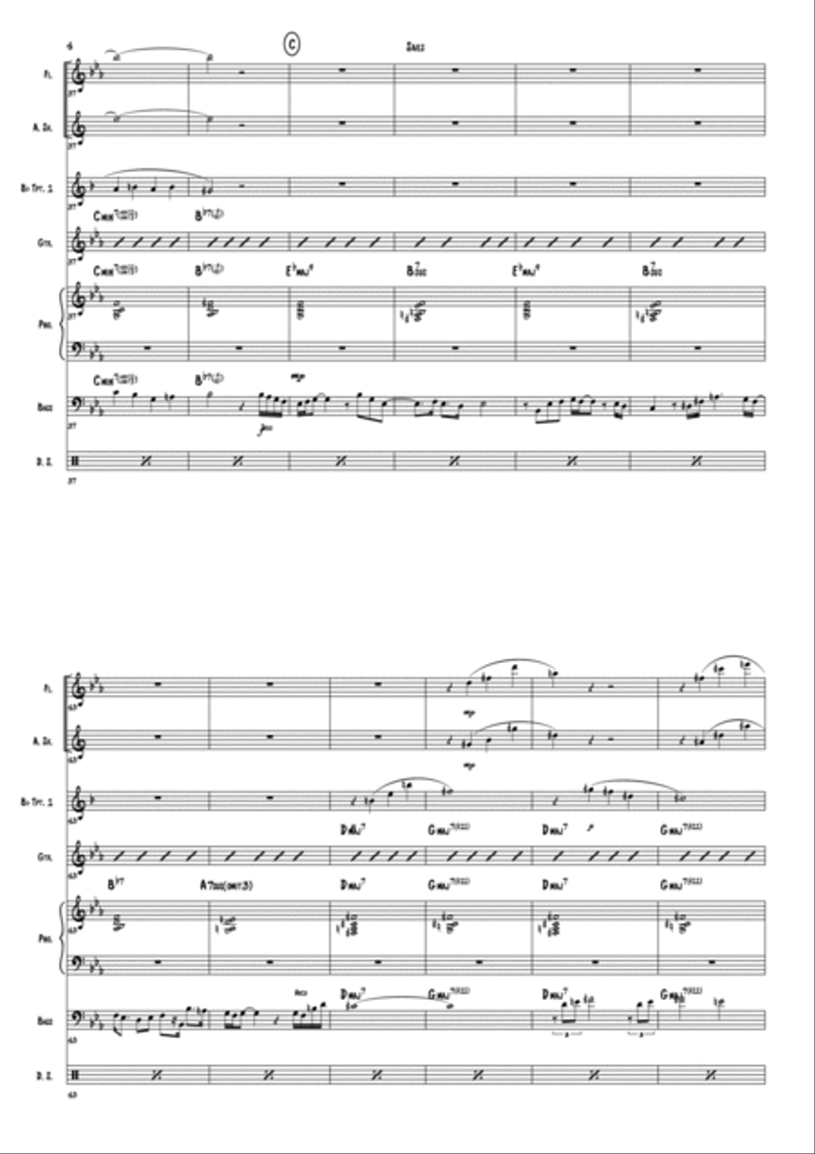Sails Jazz Ensemble scores gallery preview page 4