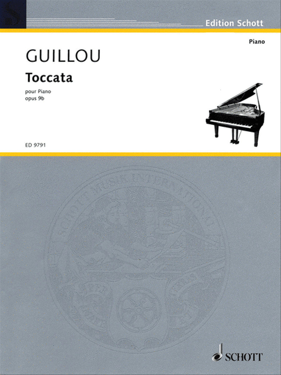 Toccata, Op. 9b Piano Solo scores gallery preview page 1