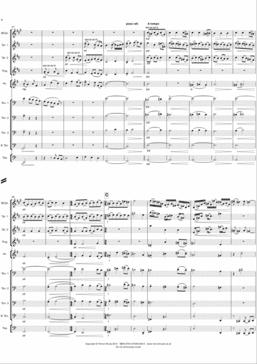 Darkest Hour Brass Ensemble scores gallery preview page 4