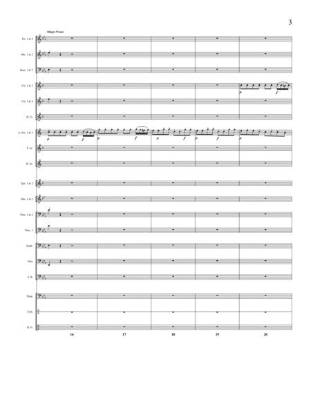 Overture to "The Magic Flute" transcribed for Concert Band image number null