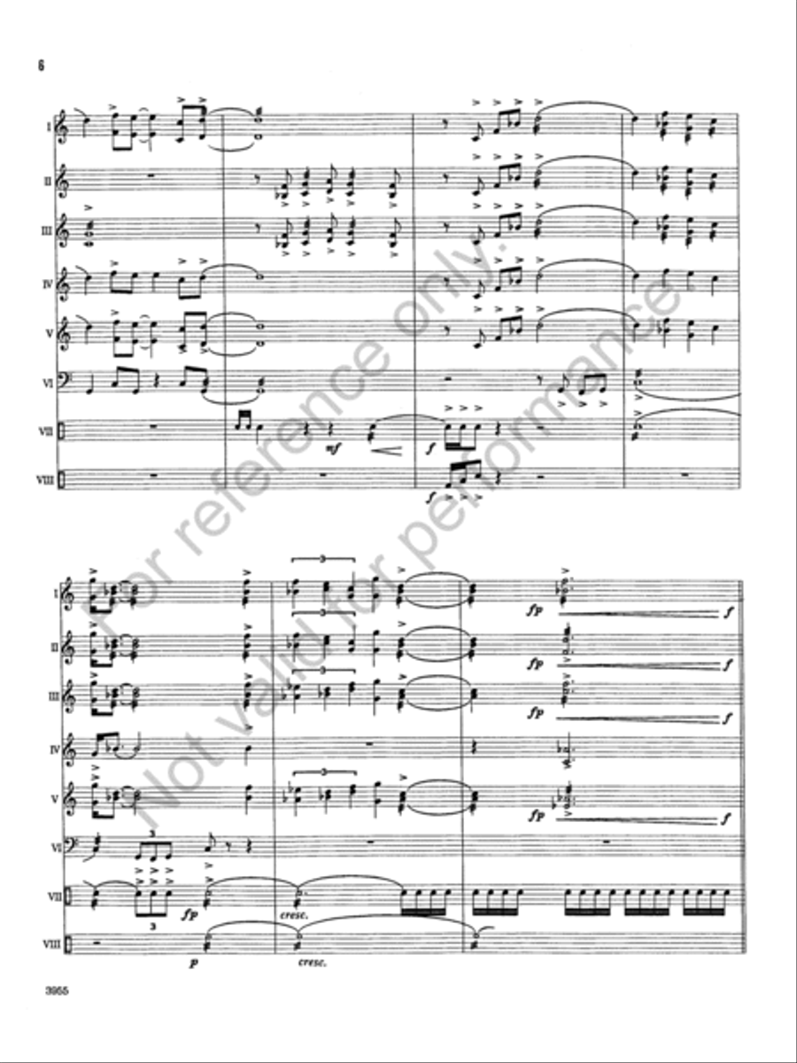 Windstone Suite Percussion Ensemble scores gallery preview page 5