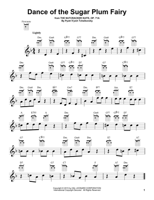 Dance Of The Sugar Plum Fairy, Op. 71a (from The Nutcracker)