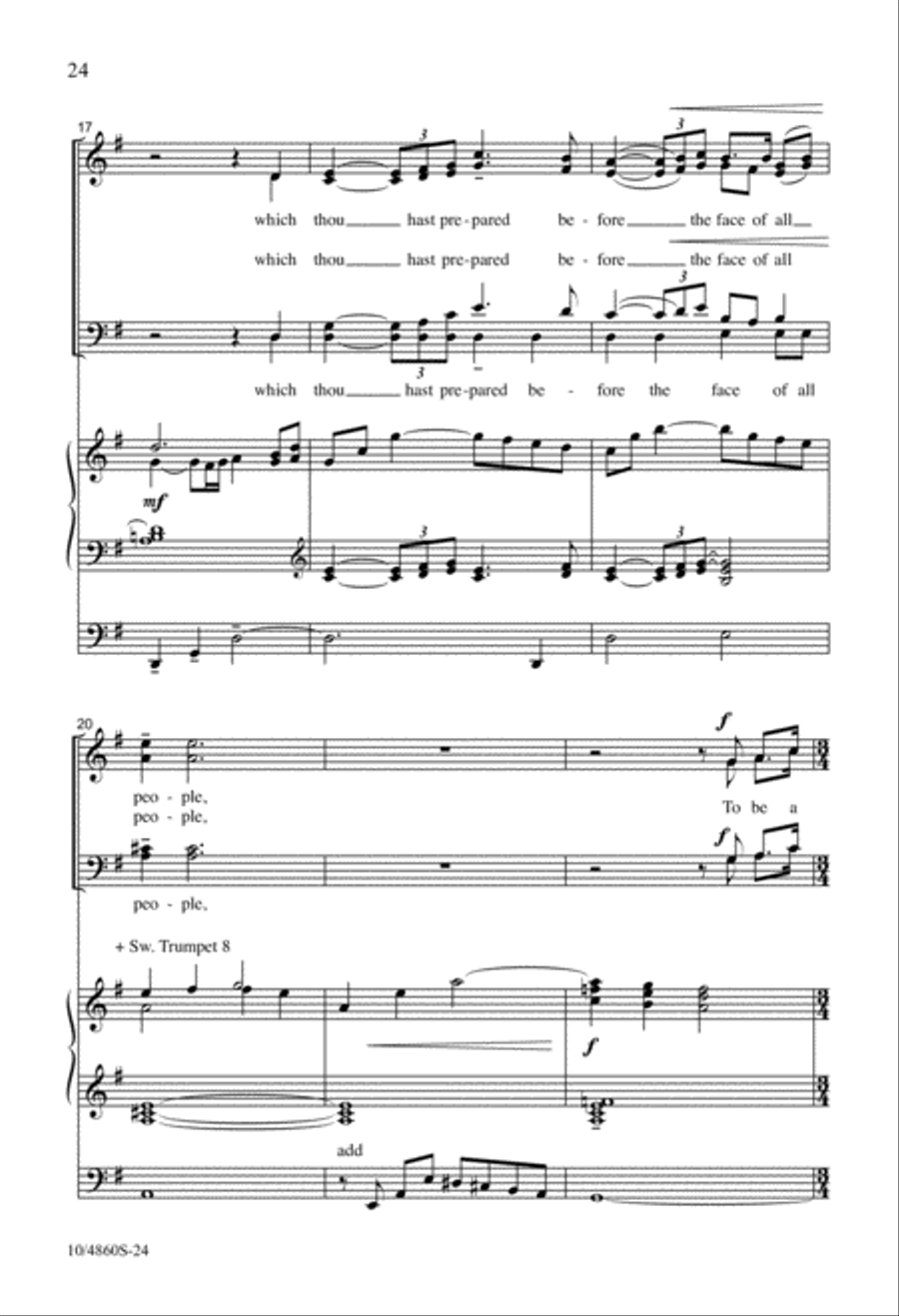 Magnificat and Nunc Dimittis (