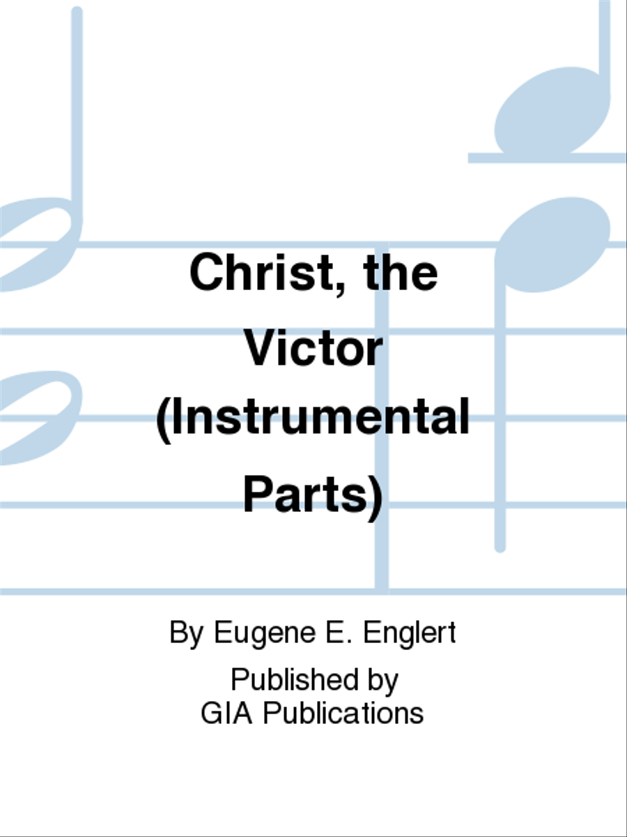 Christ, the Victor - Instrument edition Trombone scores gallery preview page 1