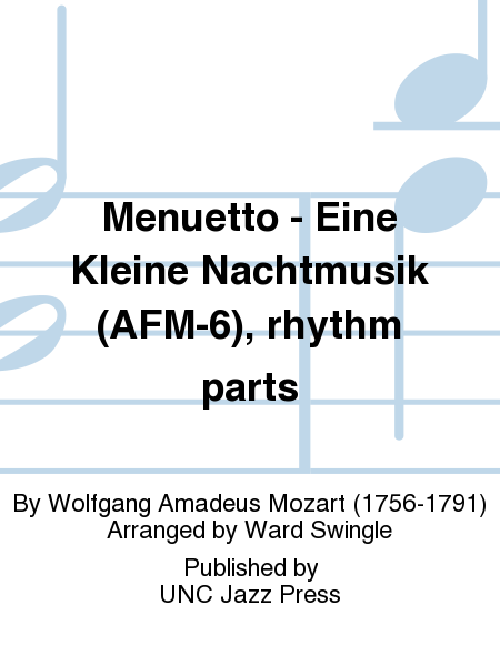 Menuetto - Eine Kleine Nachtmusik (AFM-6), rhythm parts