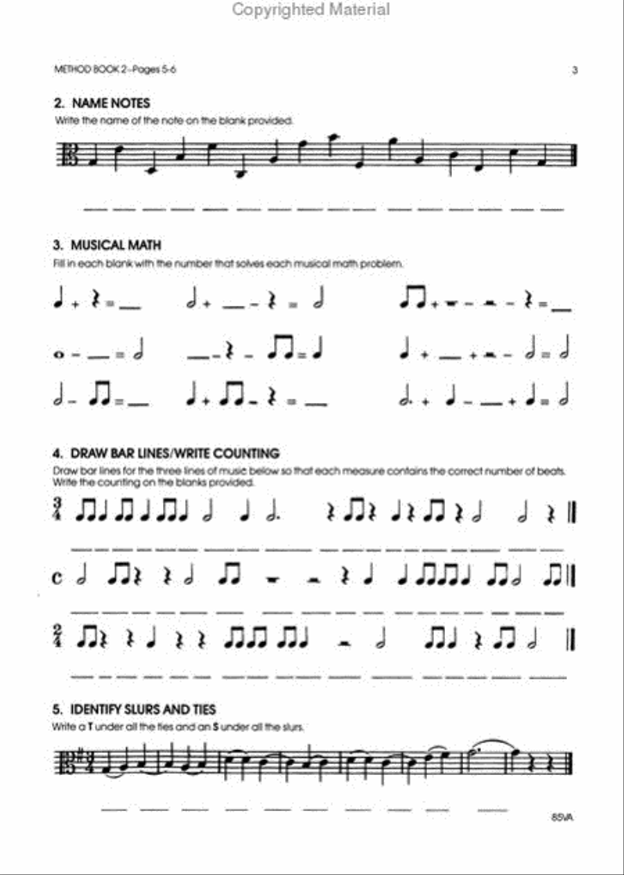 All For Strings Theory Workbook 2 - Viola Chamber Orchestra scores gallery preview page 2