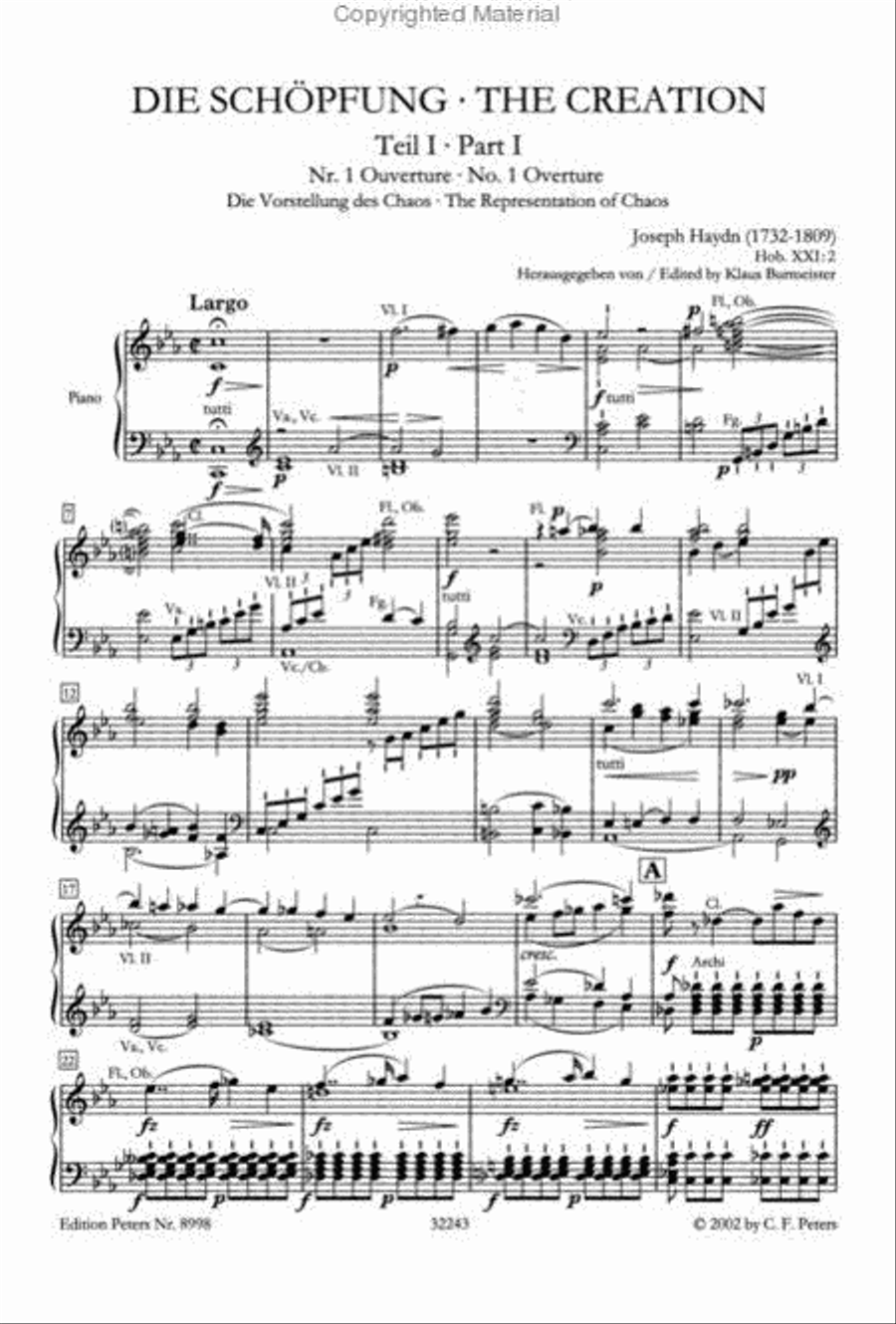 The Creation Hob. XXI:2 (Vocal Score, Ger/Eng) STB scores gallery preview page 2