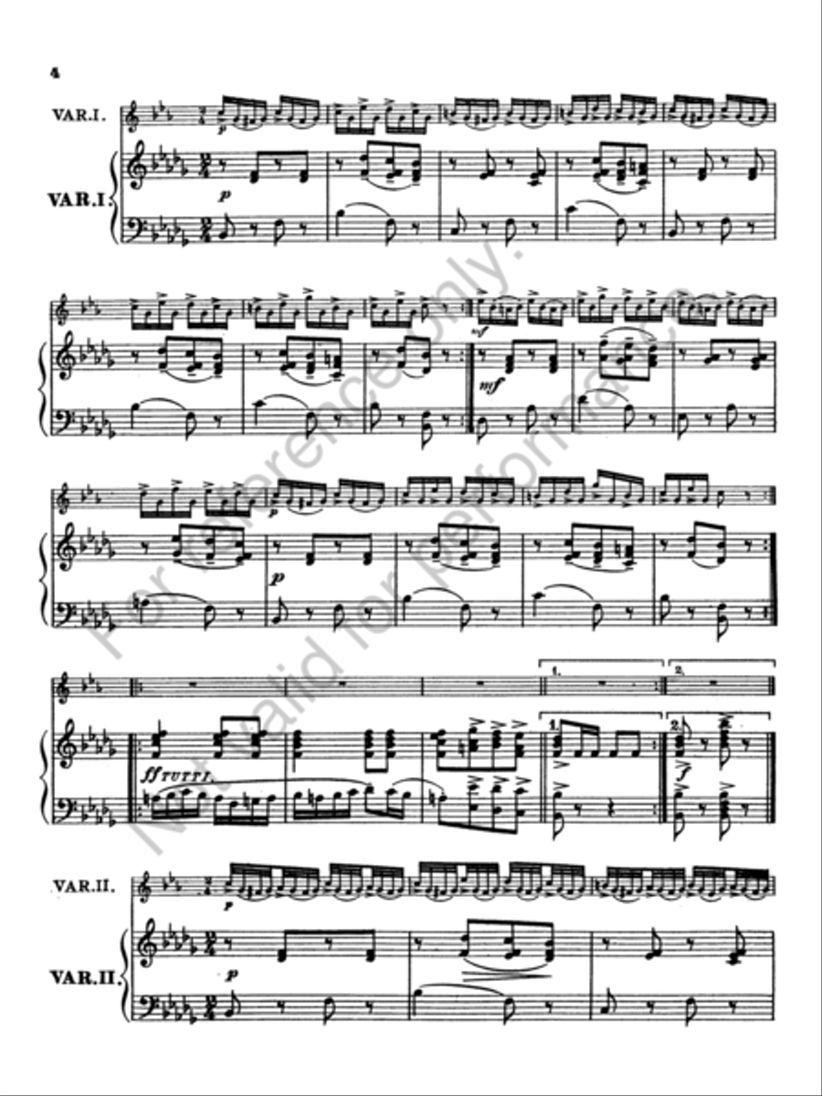 Grand Russian Fantasia Concert Band scores gallery preview page 5