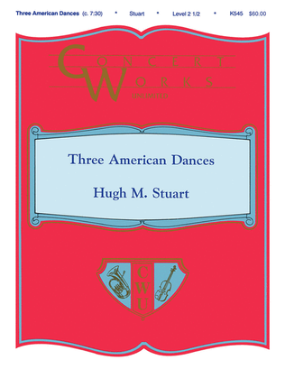Book cover for Three American Dances