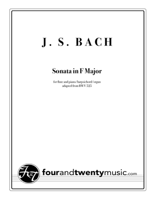 Sonata in F Major for Flute and Keyboard, BWV 525