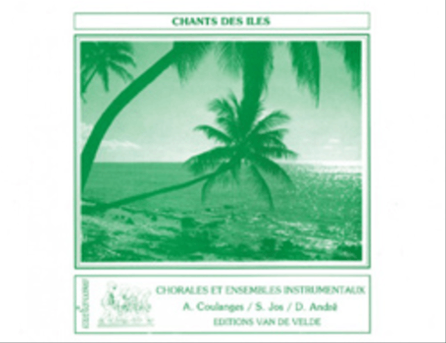 Chants Des Iles (Valisette) Choir scores gallery preview page 1