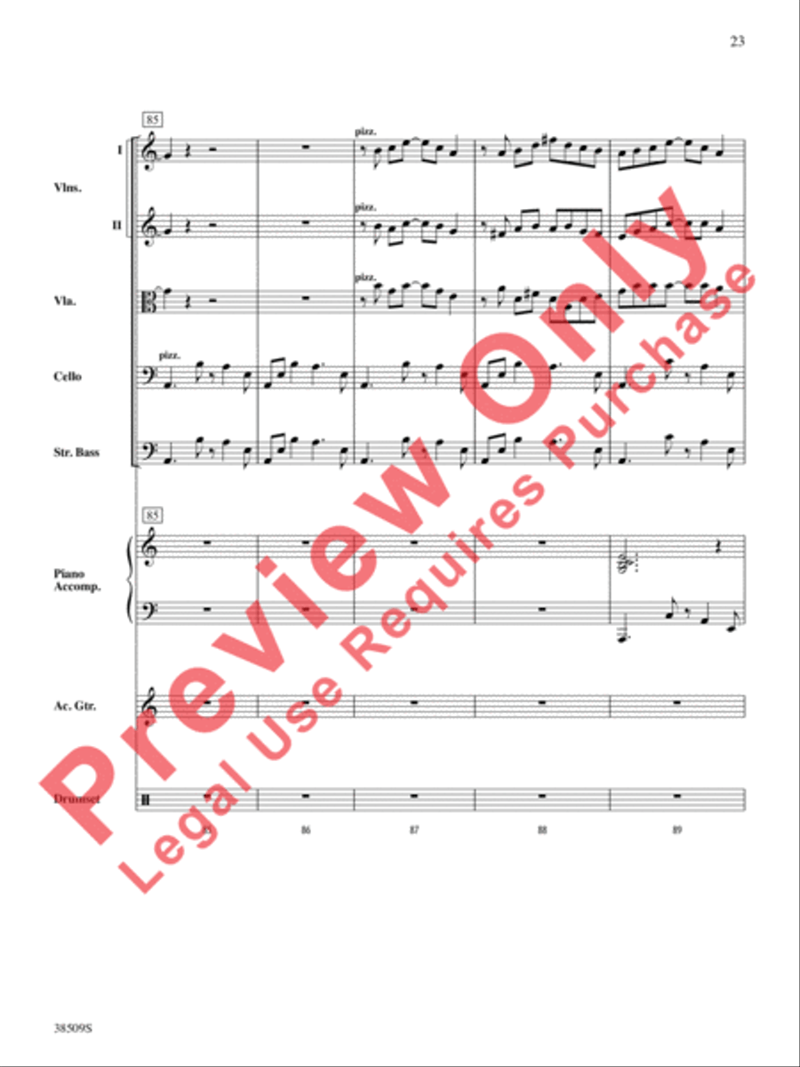 Recorda Me Recorda Me String Orchestra scores gallery preview page 24