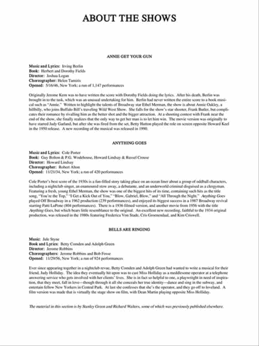 The Singer's Musical Theatre Anthology - Volume 2 - Baritone/Bass Baritone Voice scores gallery preview page 5
