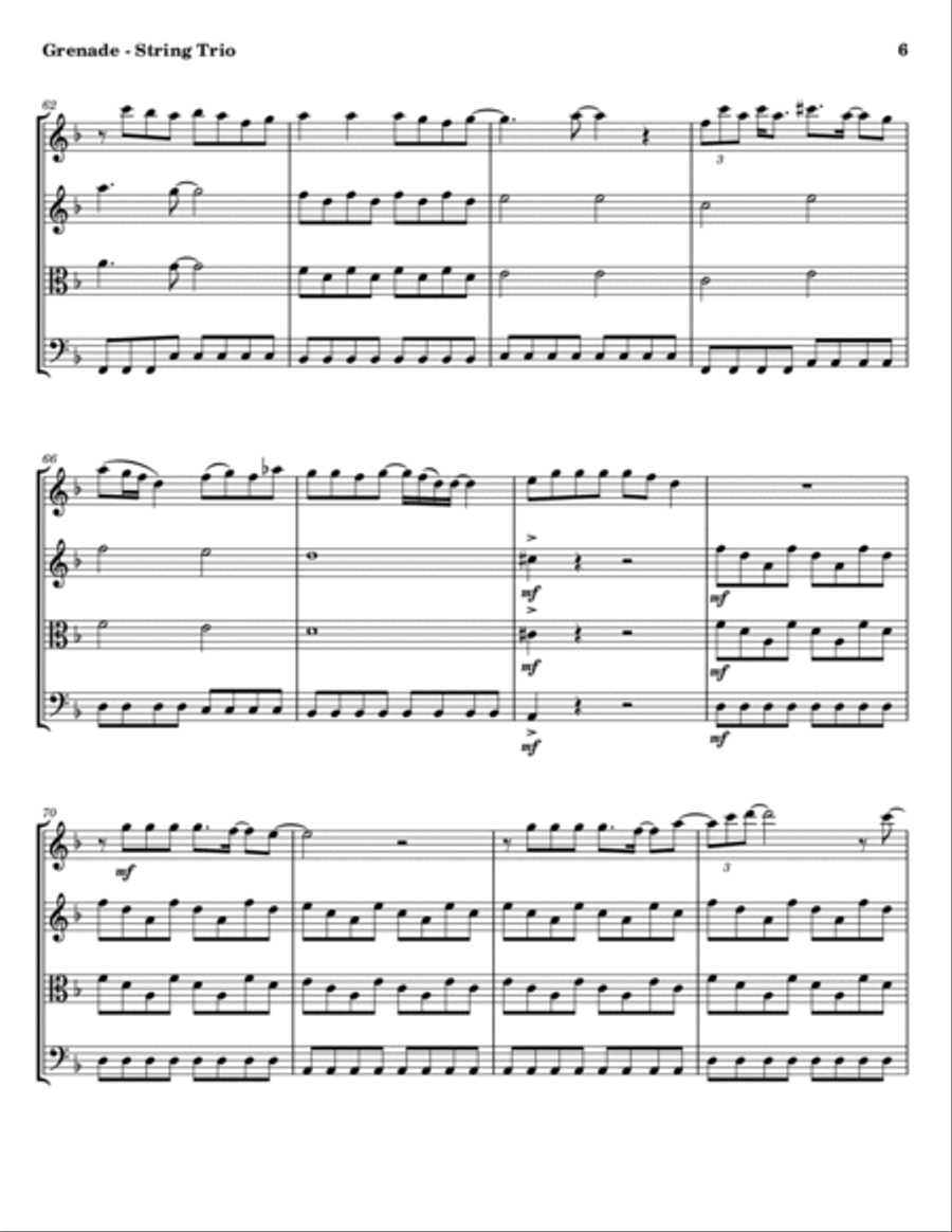 Grenade String Trio scores gallery preview page 6