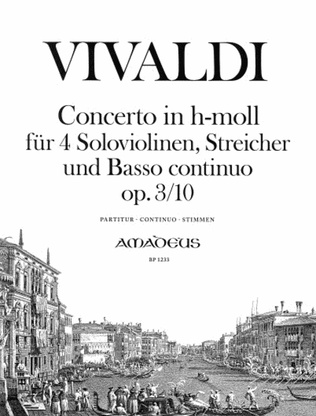 Book cover for Concerto in B Minor op. 3/10