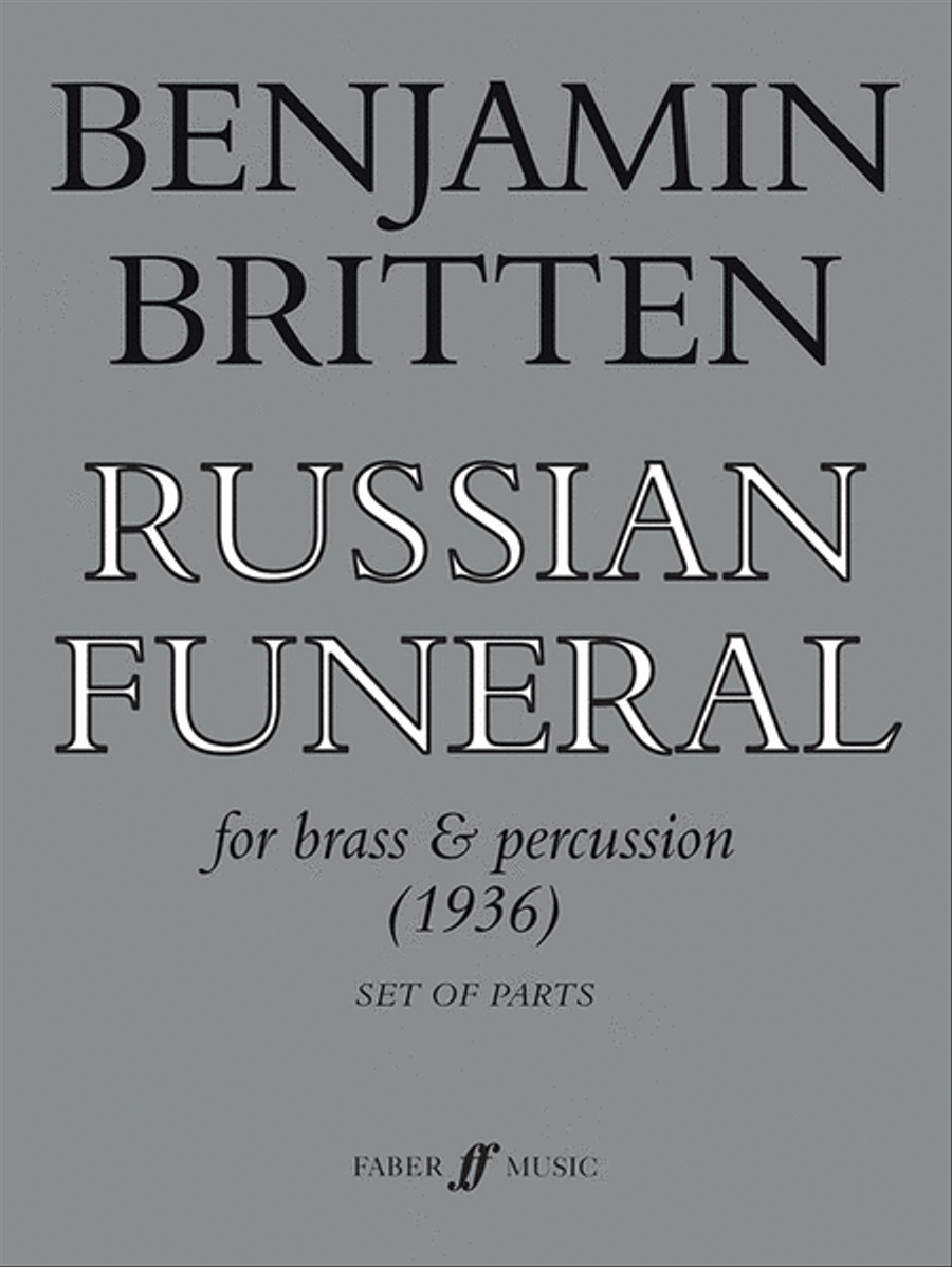 Russian Funeral Small Ensemble scores gallery preview page 1
