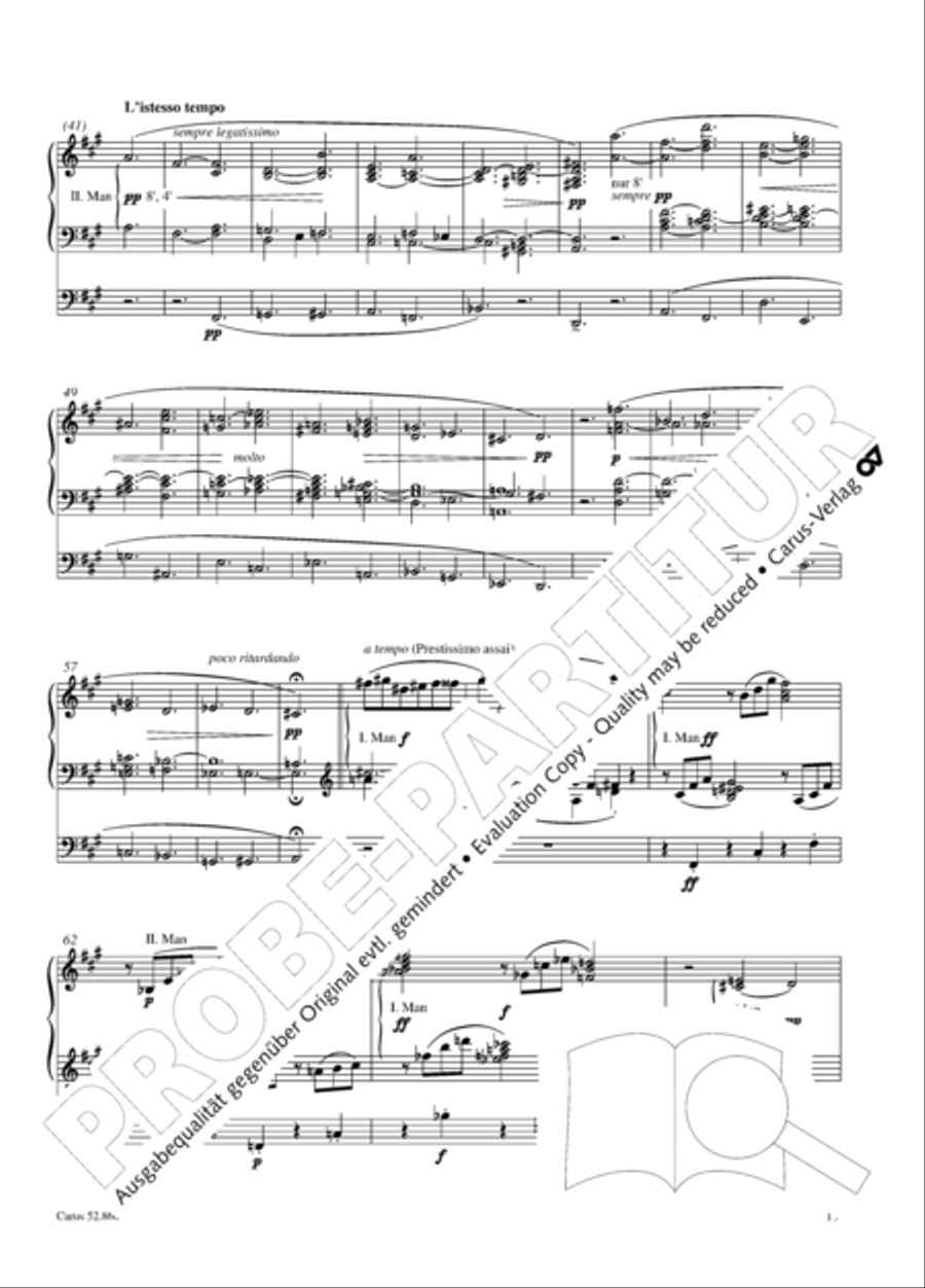 12 Stucke, Op. 59 Heft 2 12 Stucke, Op. 59 Heft 2 Organ Solo scores gallery preview page 19