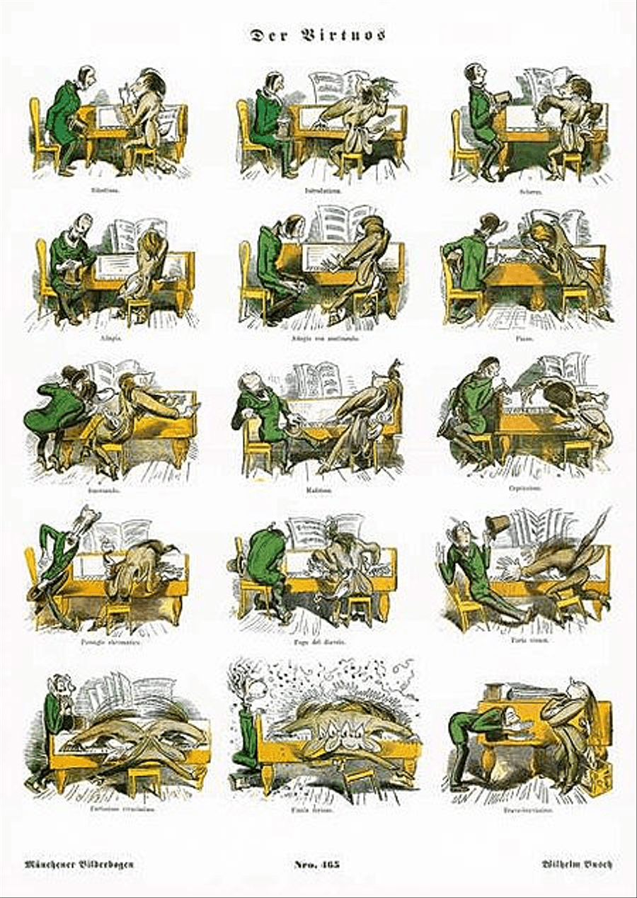Busch W Der Virtuos Busch W Der Virtuos Posters & Prints scores gallery preview page 1