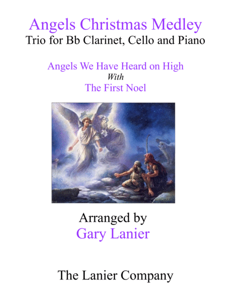 ANGELS CHRISTMAS MEDLEY (Piano Trio for Bb Clarinet, Cello and Piano) image number null