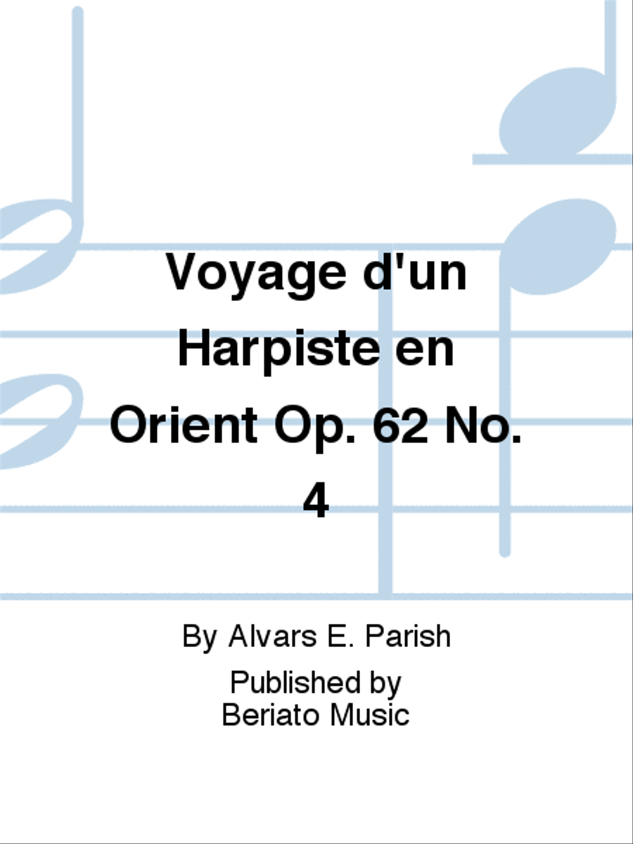 Voyage d'un Harpiste en Orient Op. 62 No. 4 Harp scores gallery preview page 1