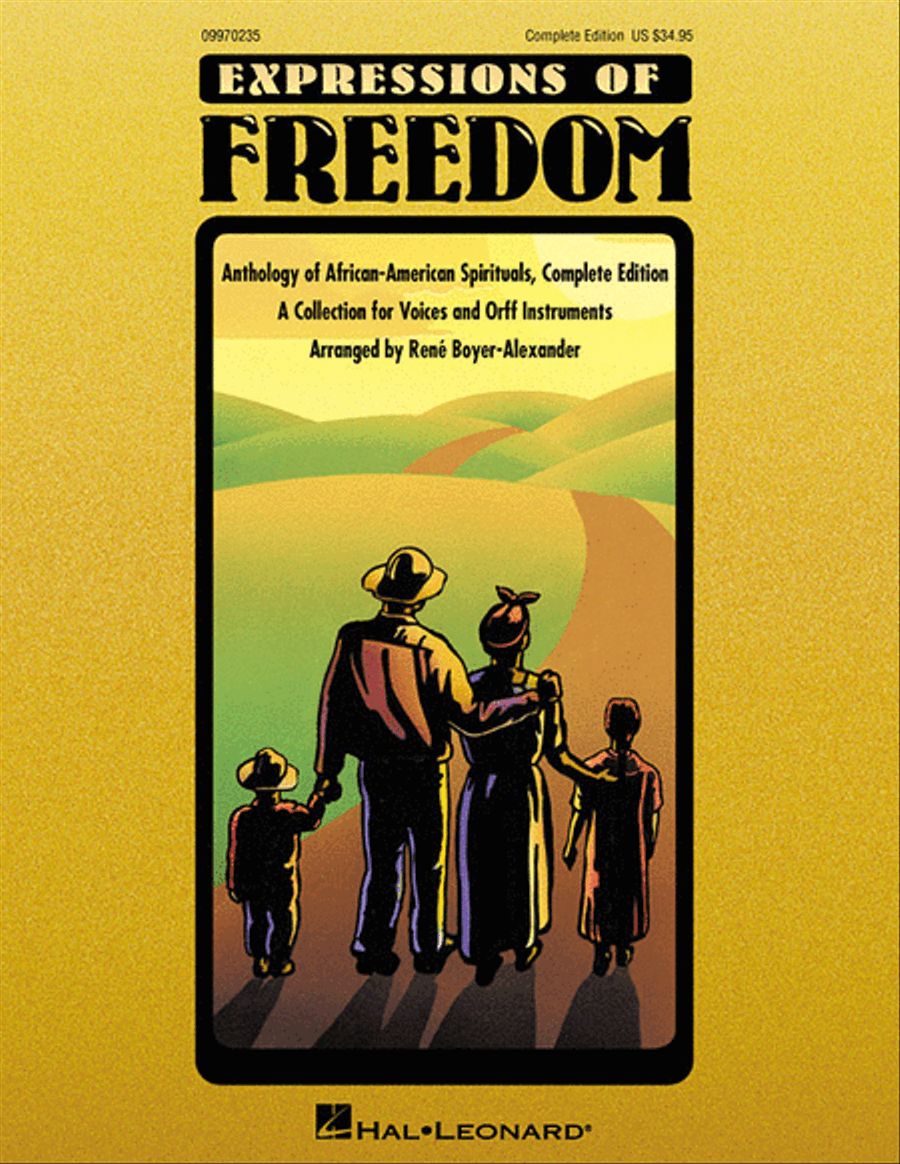 Expressions of Freedom Complete Edition (Anthology of African-American Spirituals) Sacred scores gallery preview page 1