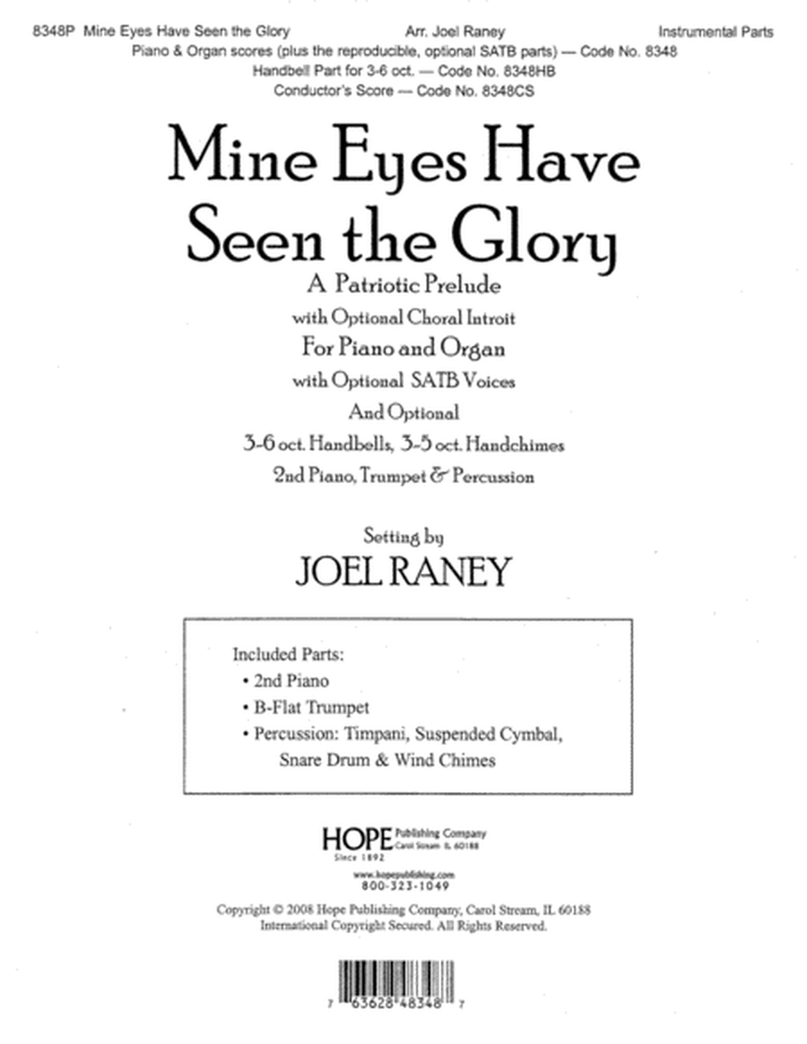 Mine Eyes Have Seen the Glory image number null