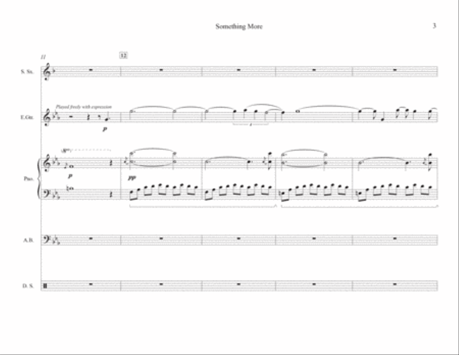 Something More Jazz Ensemble scores gallery preview page 5