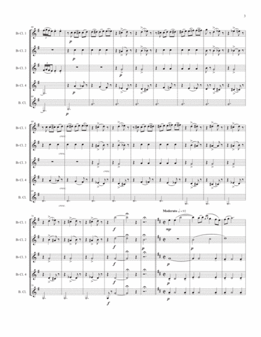 Bravo Borodin for Clarinet Quintet image number null