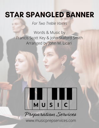 Book cover for Star Spangled Banner (Two Treble Voices)