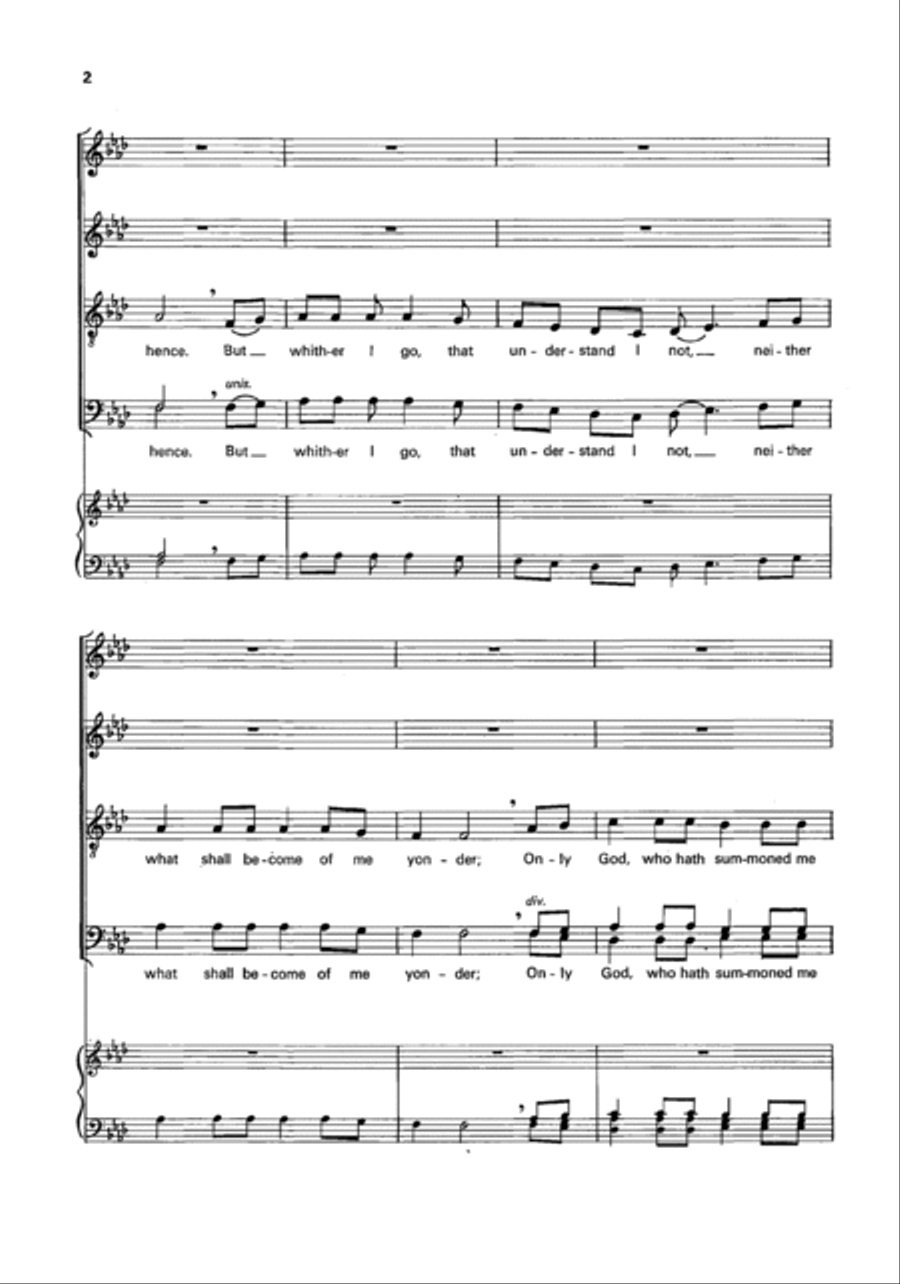 Funeral Ikos Choir scores gallery preview page 2