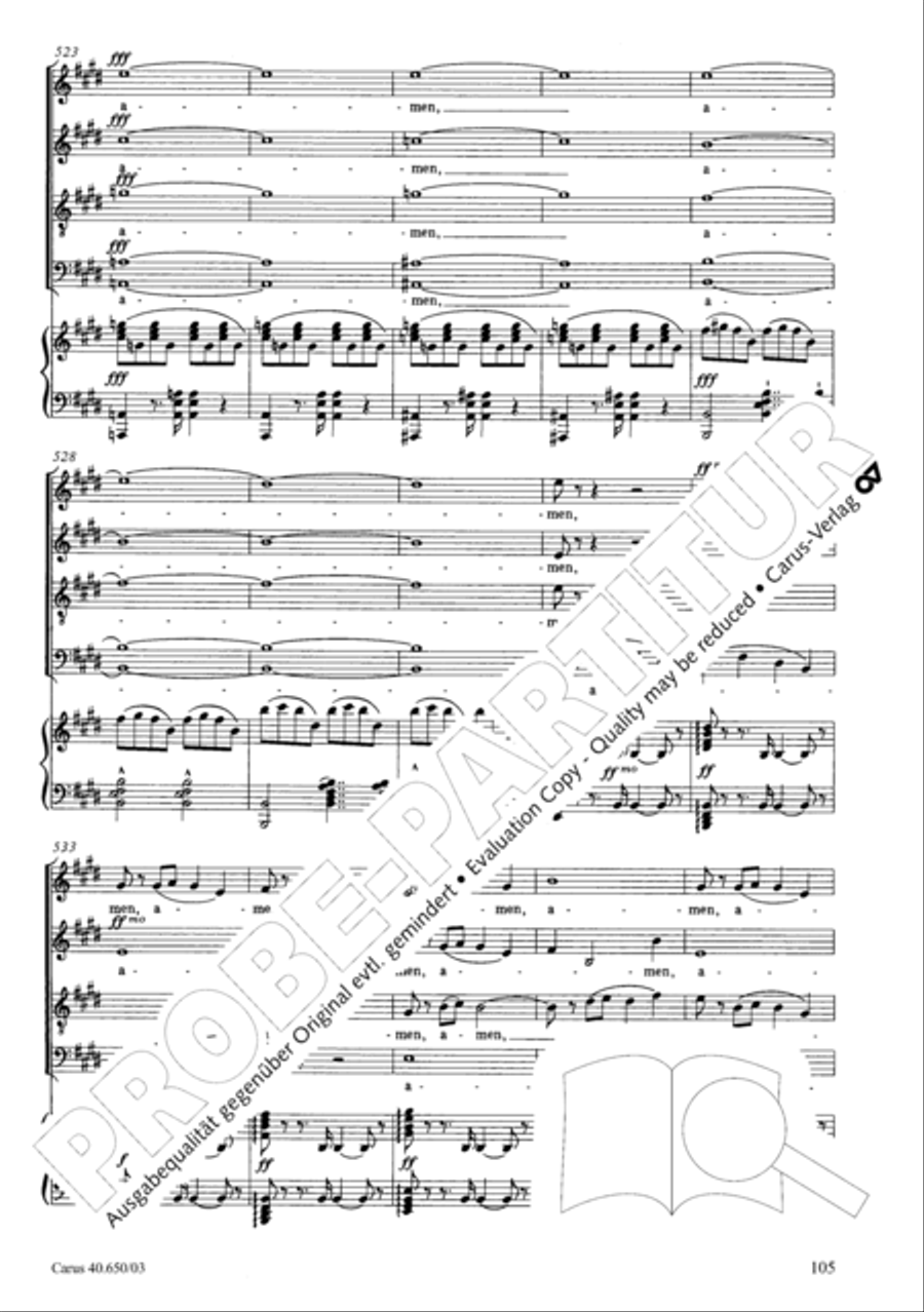 Petite Messe solennelle Petite Messe solennelle 4-Part scores gallery preview page 108