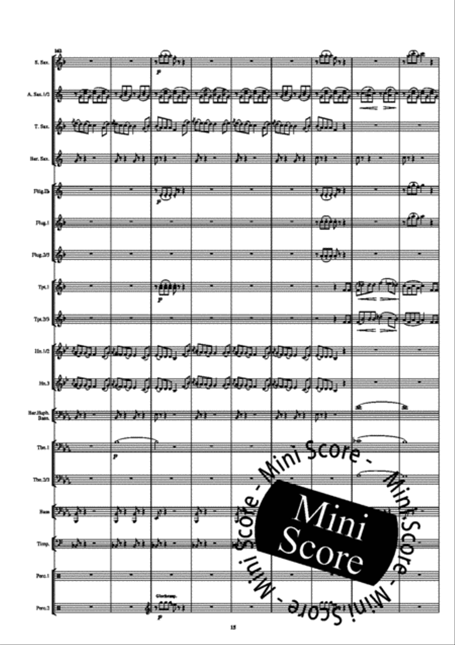 Traviata Per Banda Fanfare Band scores gallery preview page 19