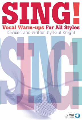 Book cover for Sing! Vocal Warm-Ups for All Styles