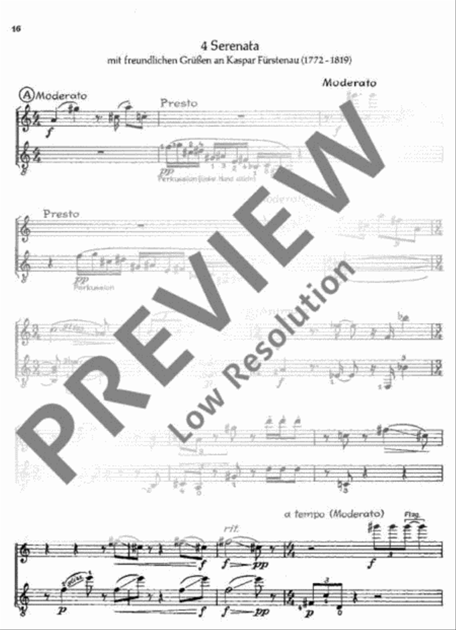 Musica da Camera Alto Recorder scores gallery preview page 17