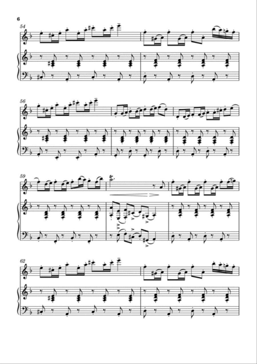 Circle Dance Flute Solo scores gallery preview page 6