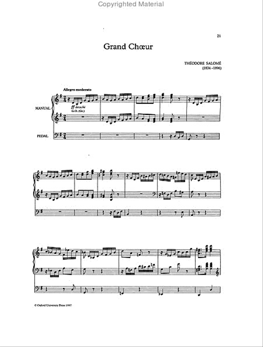 The Oxford Book of Ceremonial Music for Organ, Book 1 Organ scores gallery preview page 4