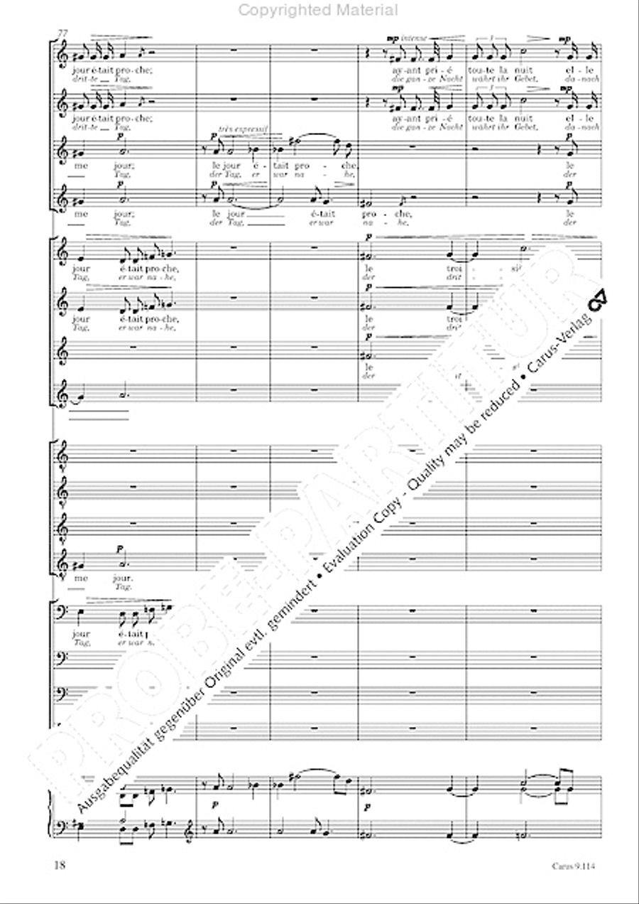 Trois Fragments de son Trois Fragments de son Choir scores gallery preview page 21