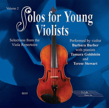 Solos for Young Violists Volume 2 CD
