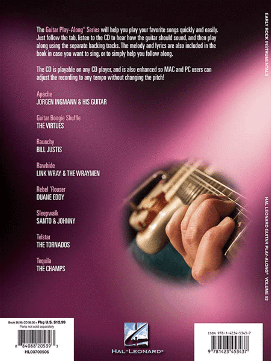 Early Rock Instrumentals Guitar Tablature scores gallery preview page 3